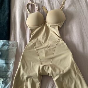 SKIMS Beige Shapewear Bodysuit